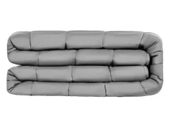 Ropa De Cama-Manta Lastrada SucceBuy, Edredón Pesado 152 x 203 cm, 11,5 kg, con Perlas de Vidrio, Apto para Personas de 113-140 kg, para Aliviar la Ansiedad y el Estrés, Gris