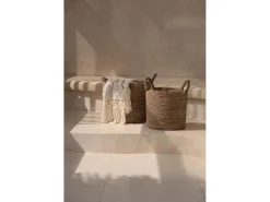 Outlet Bazar Bizar Manta para Cama Gypsy - Natural Color natural claro