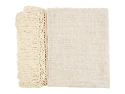 Outlet Bazar Bizar Manta para Cama Gypsy - Natural Color natural claro