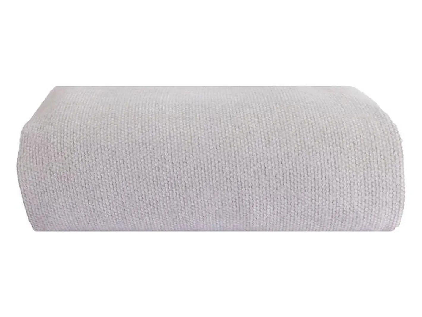 Ropa De Casa-Manta plaid claro 130x170cm PANORA - SACASA Gris