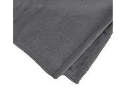 Ropa De Casa-Manta plaid oscuro 130x170cm PANORA - SACASA Gris