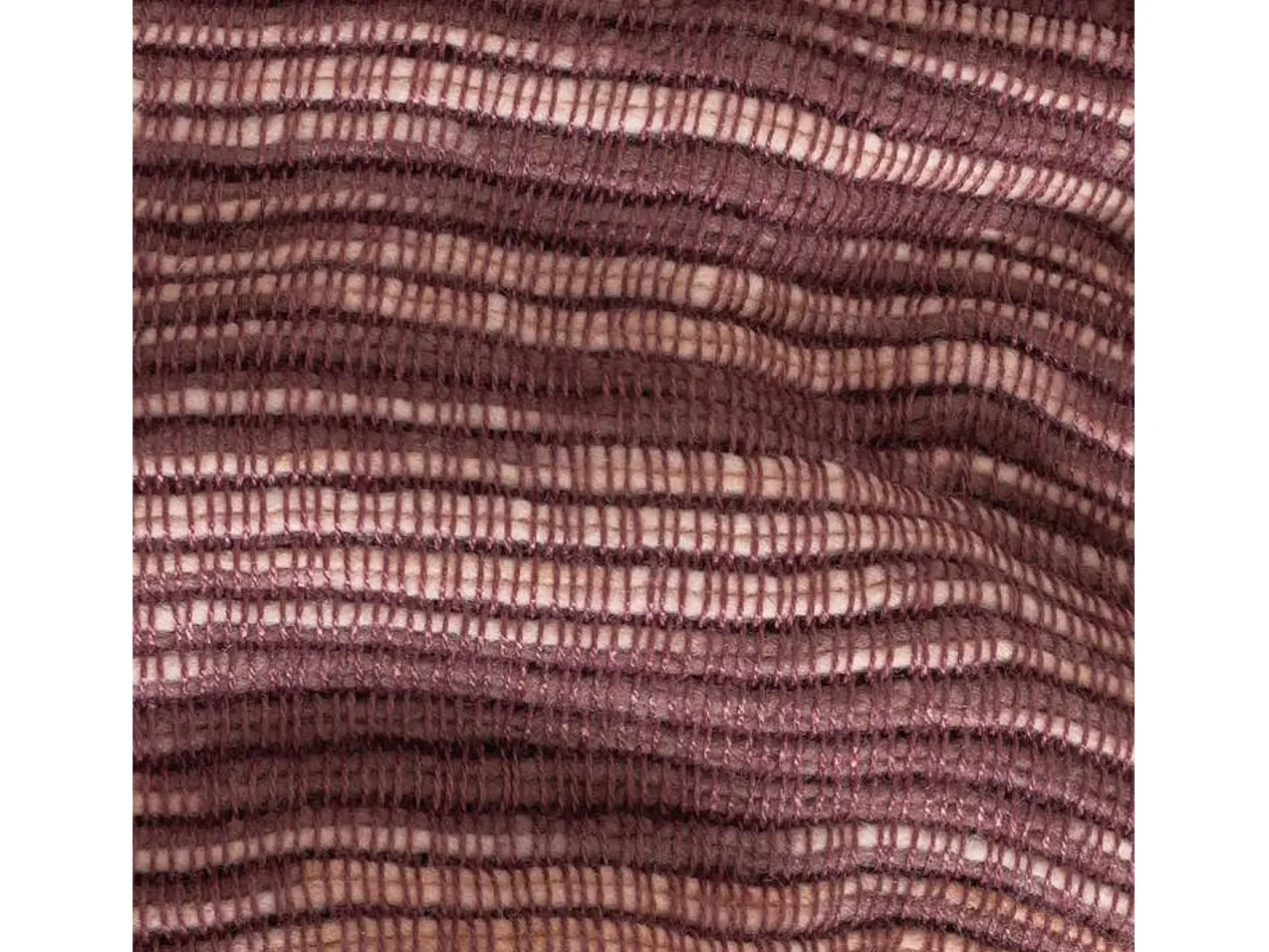 Ropa De Casa-Manta plaid morado ciruela con flecos 130x170cm ANEVIK - SACASA Rosa