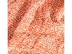 Manta plaid salmón 130x170cm SAVORA - SACASA Rosa Sale