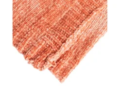 Manta plaid salmón 130x170cm SAVORA - SACASA Rosa Sale