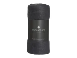 Atmosphera Manta polar gris oscuro 125x150 cm Gris antracita Online