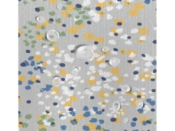 Mantelería-Mantel cuadrado de resina antimanchas 135x135cm JAVA - SACASA Azul