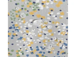 Mantel de resina antimanchas 100x135 cm JAVA - SACASA Azul Hot