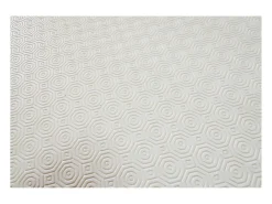 Soleil d'ocre Mantel lámina protectora redonda en rectángular de PVC 140x240 cm, por Blanco Sale