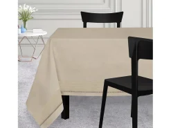 Outlet Soleil d'ocre Mantel rectangular 150x300 cm Venecia , por Beige