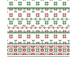 Ripshop Mantel resinado antimanchas Merry Christmas 3 140x140 cm Multicolor