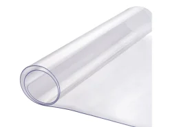 Mantel SucceBuy Protección de Mesa en PVC 35.6 X 61 CM, Tapete de Escritorio en Plástico , 0.15CM de Grosor Transparente Clearance