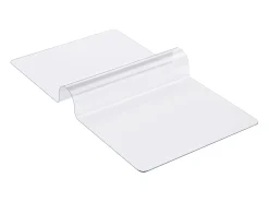 Mantel SucceBuy Protección de Mesa en PVC 35.6 X 61 CM, Tapete de Escritorio en Plástico , 0.15CM de Grosor Transparente Clearance