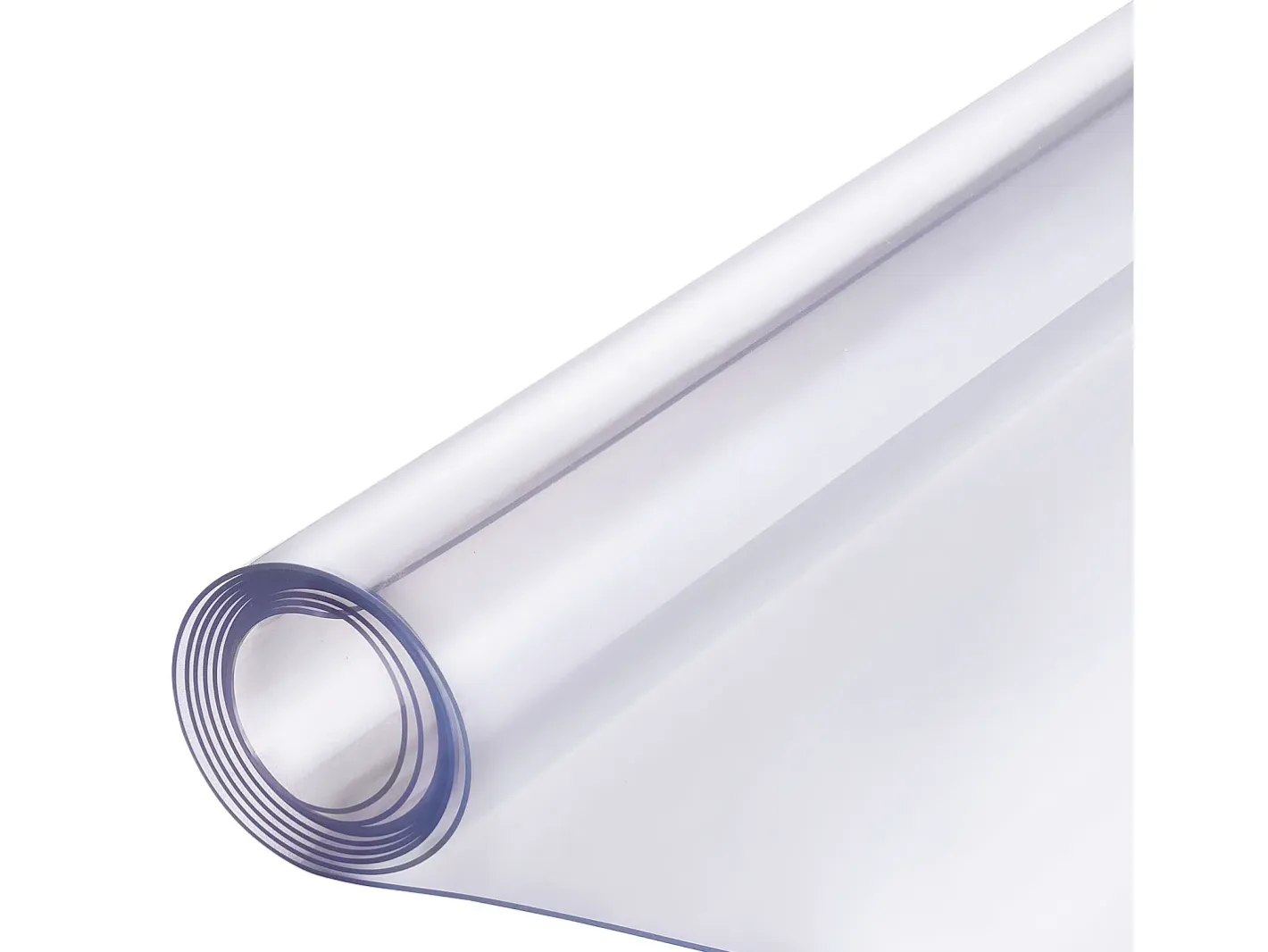 Best Mantel SucceBuy Protector de Mesa de PVC de 61 x 243 cm, Tapete de Escritorio de Plástico , 1.5 mm de Grosor Transparente