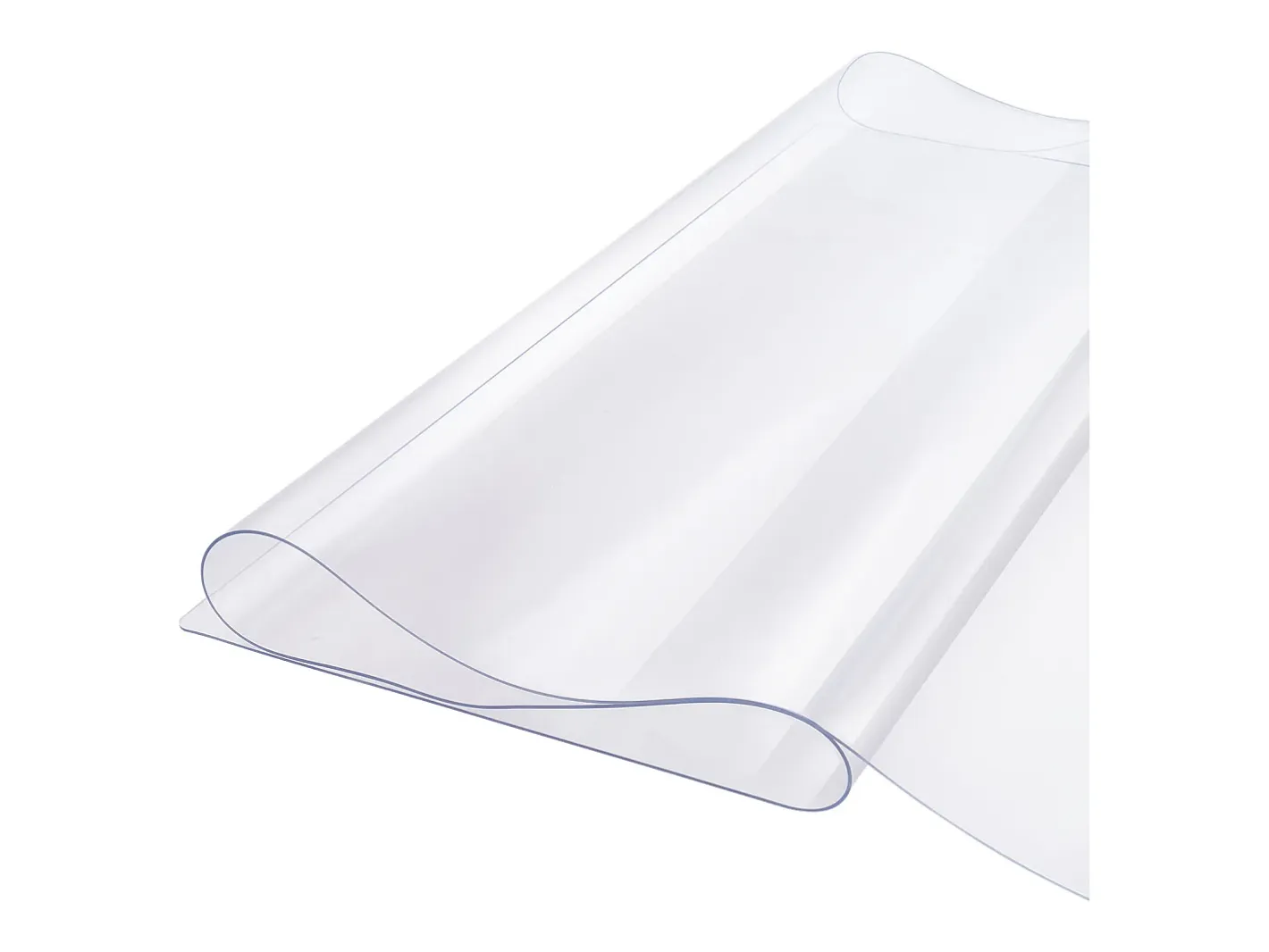 Best Mantel SucceBuy Protector de Mesa de PVC de 61 x 243 cm, Tapete de Escritorio de Plástico , 1.5 mm de Grosor Transparente