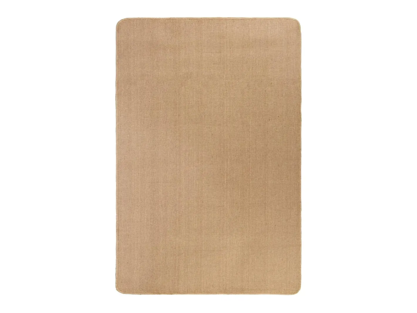 Outlet Garden Furniture Marcel-Joseph Alfombra de yute con reverso de latex color natural 80x160 cm Beige