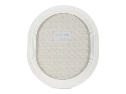 Best Marco para fotos ovalado en resina blanca 20x25 cm Ovally Blanco