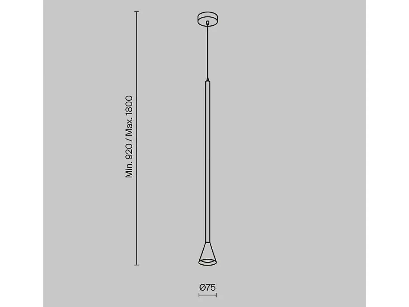 Hot Maytoni Arrow Plafón de Suspensión Slim GU10 Blanco