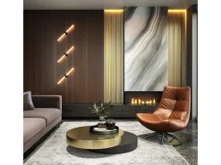 Maytoni Axis Aplique moderno Up & Down 3000K Negro Online