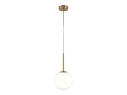 Outlet Maytoni Basic form Basic Form Medium Modern Globe Lámpara de techo colgante Oro E14 Dorado