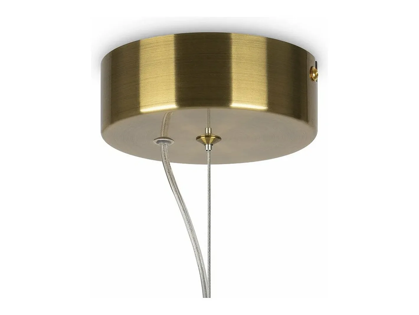 Maytoni Lámpara Suspendida-Collar Moderna lámpara de techo colgante LED integrada dorada 3000K Dorado