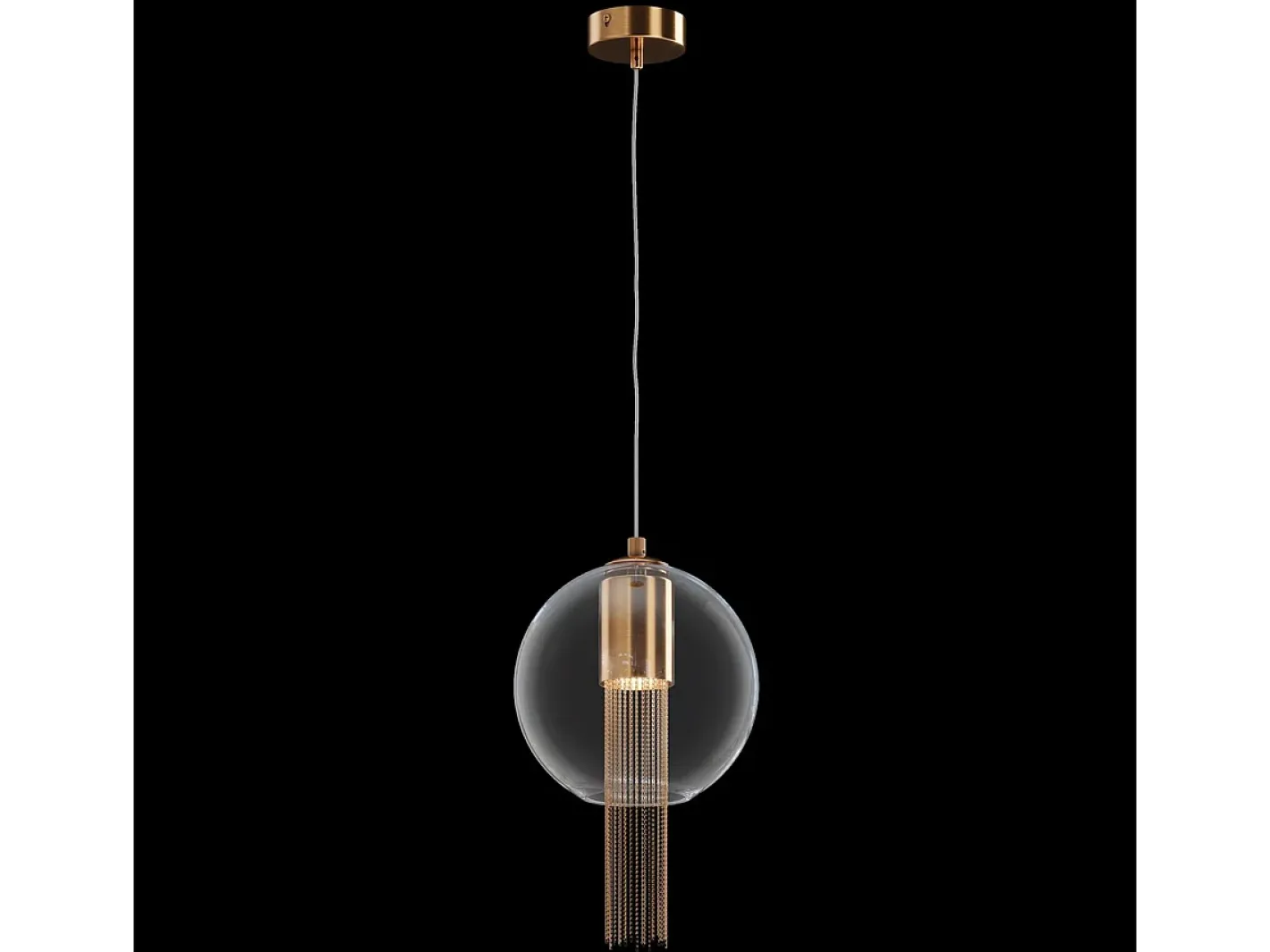 Maytoni Flusso I Lámpara de Techo Suspendida Fina Moderna GU10 Bronce Hot