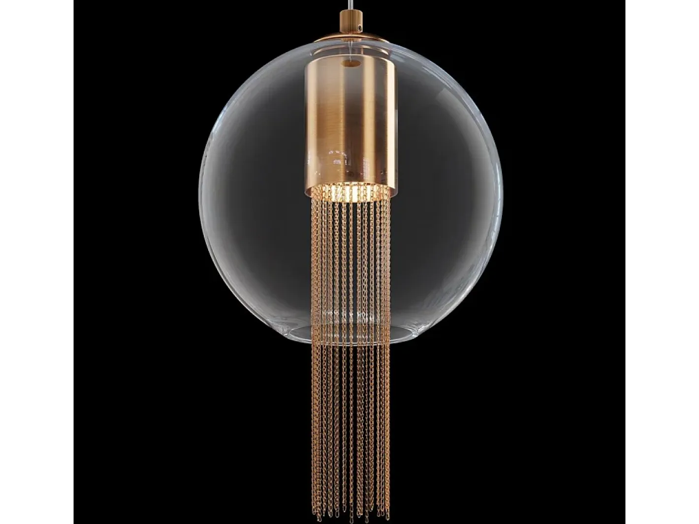 Maytoni Flusso I Lámpara de Techo Suspendida Fina Moderna GU10 Bronce Hot