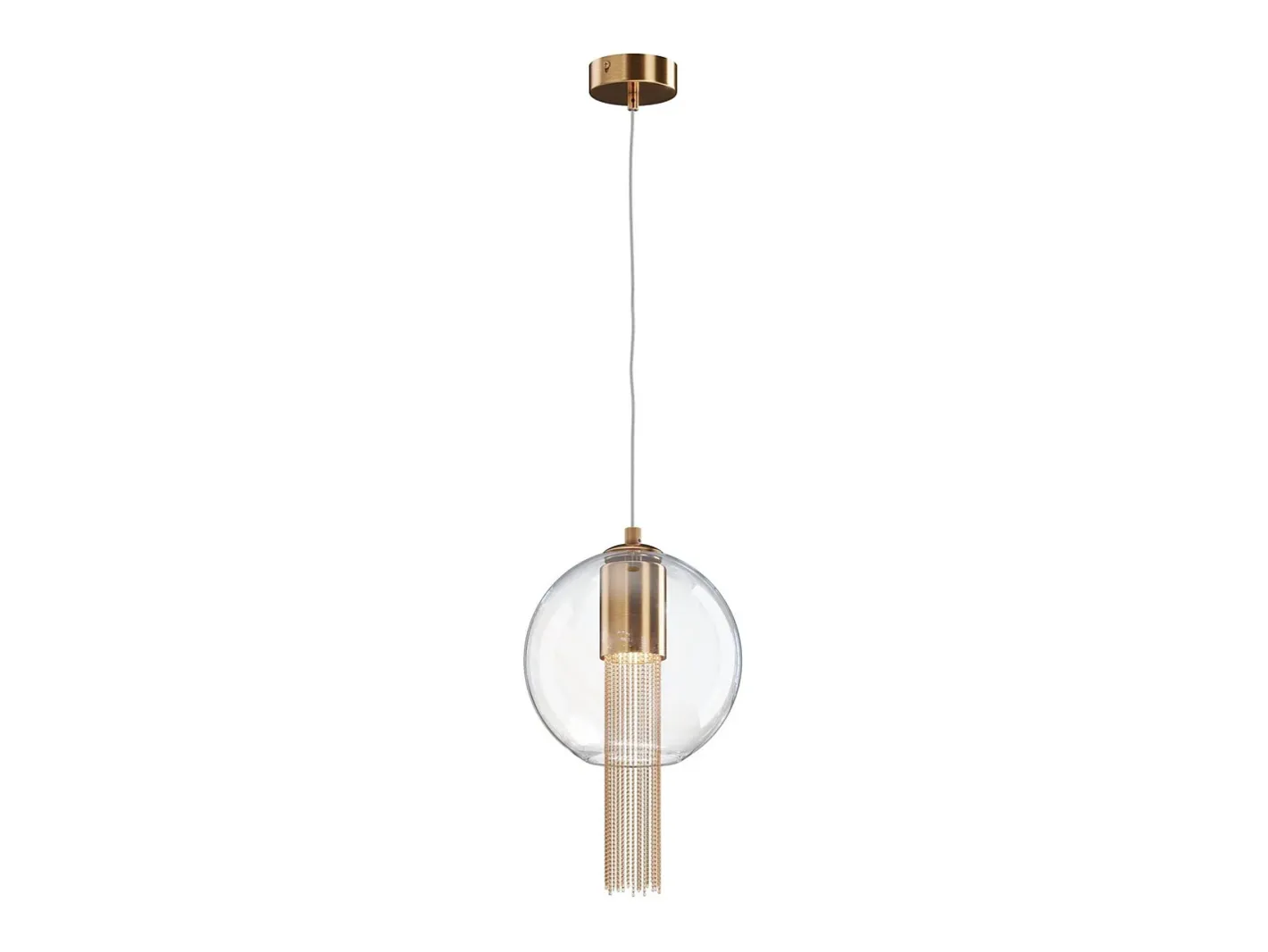 Maytoni Flusso I Lámpara de Techo Suspendida Fina Moderna GU10 Bronce Hot