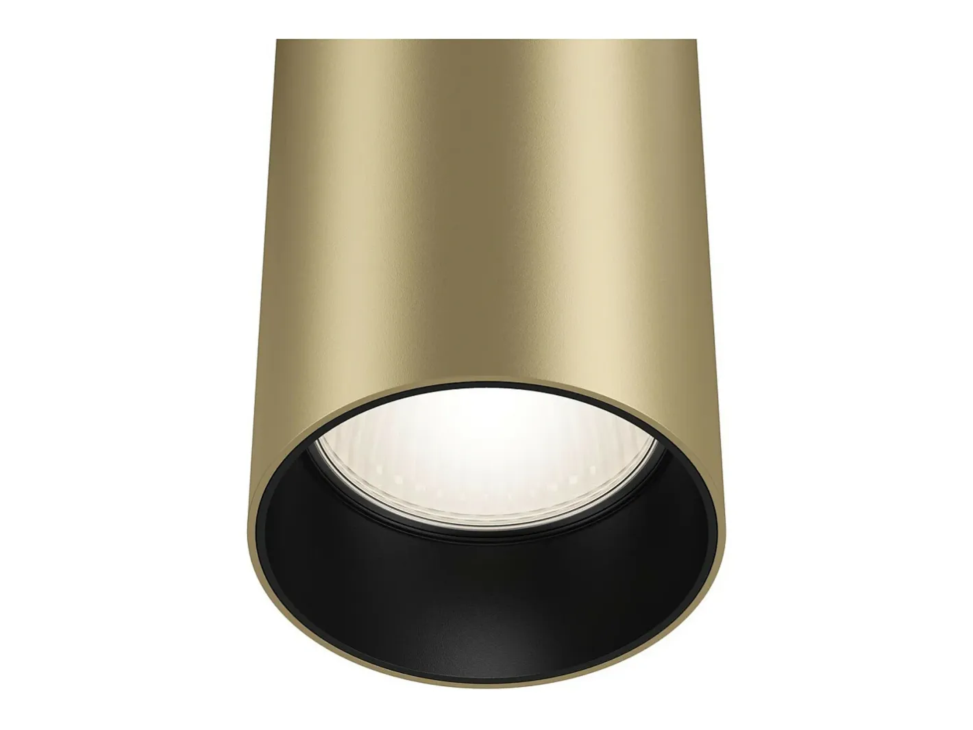 Maytoni Focus Lámpara de Techo Suspendida Slim Oro Mate GU10 Dorado Online
