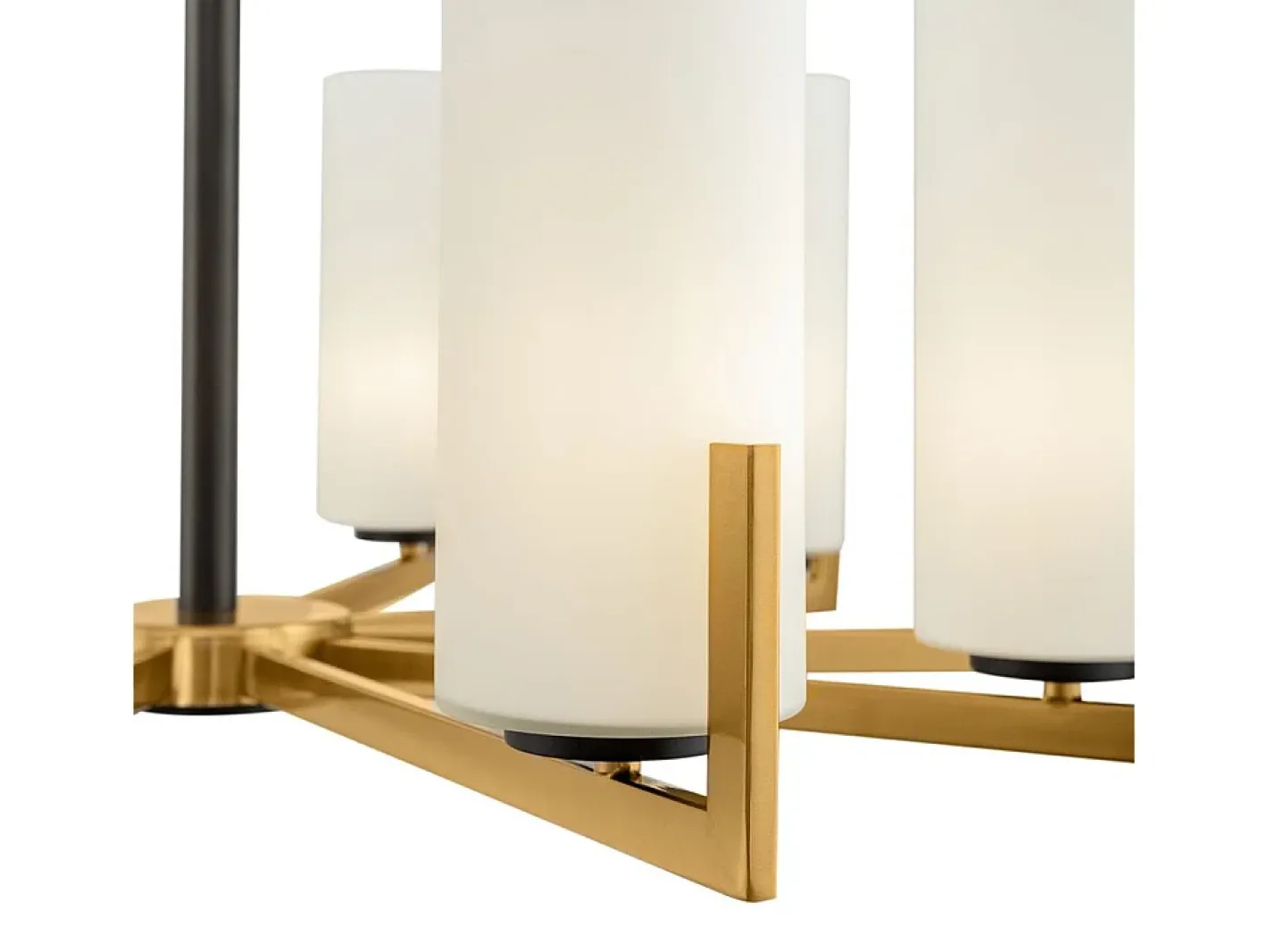 Best Maytoni Fortano Moderna lámpara de araña de latón de 10 luces Fortano con pantalla de cristal Camel