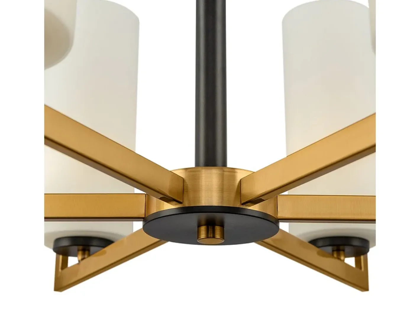 Sale Maytoni Fortano Moderna lámpara de araña de latón de 6 luces Fortano con pantalla de cristal Camel