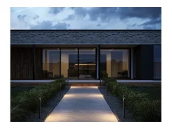 Hot Maytoni Hagen Bolardo Exterior Grafito 3000K IP65 Gris