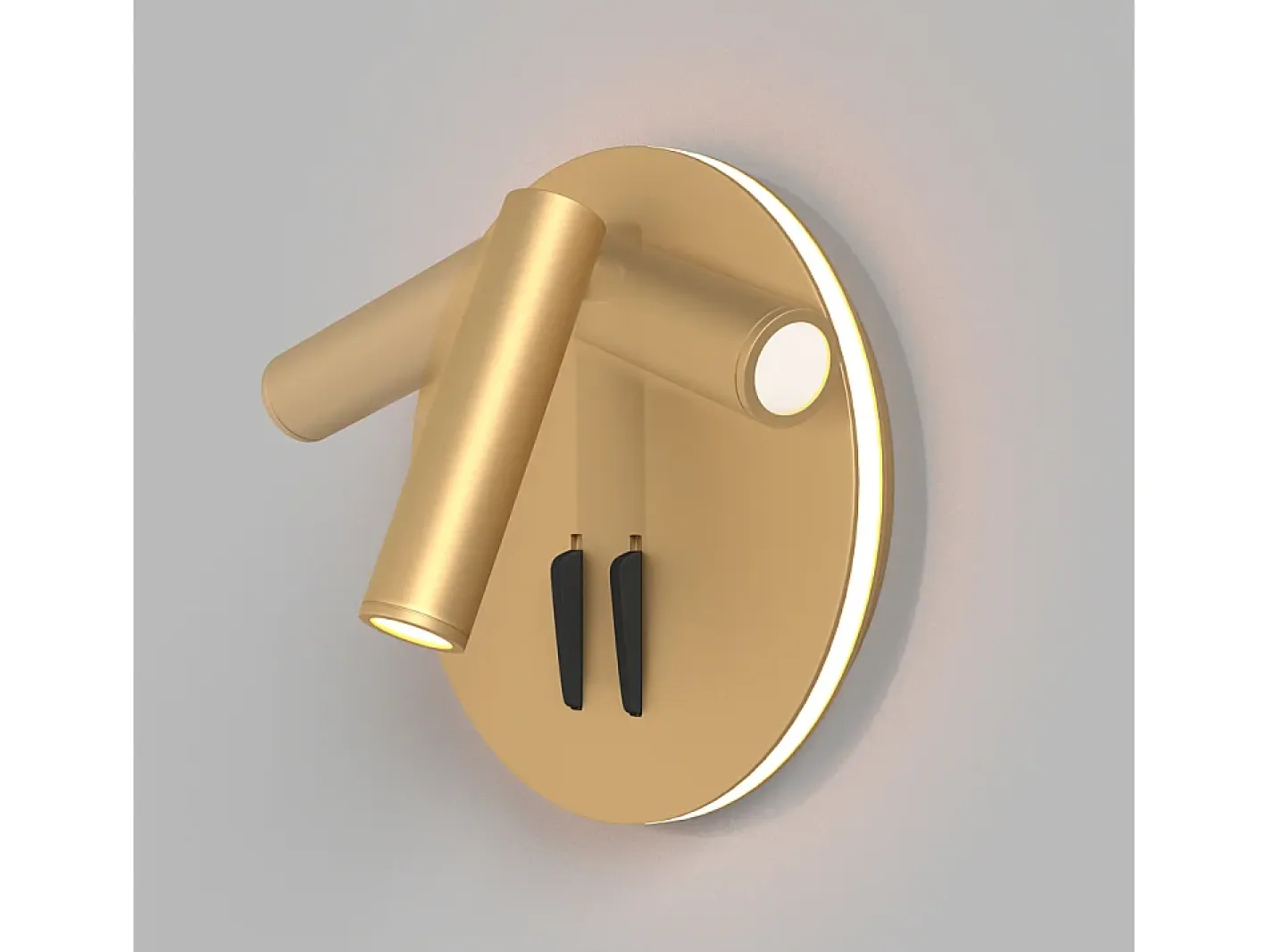Maytoni Ios 176 Technical Ios 176 LED Integrado Lámpara de Pared Lectura Oro Mate Dorado Online