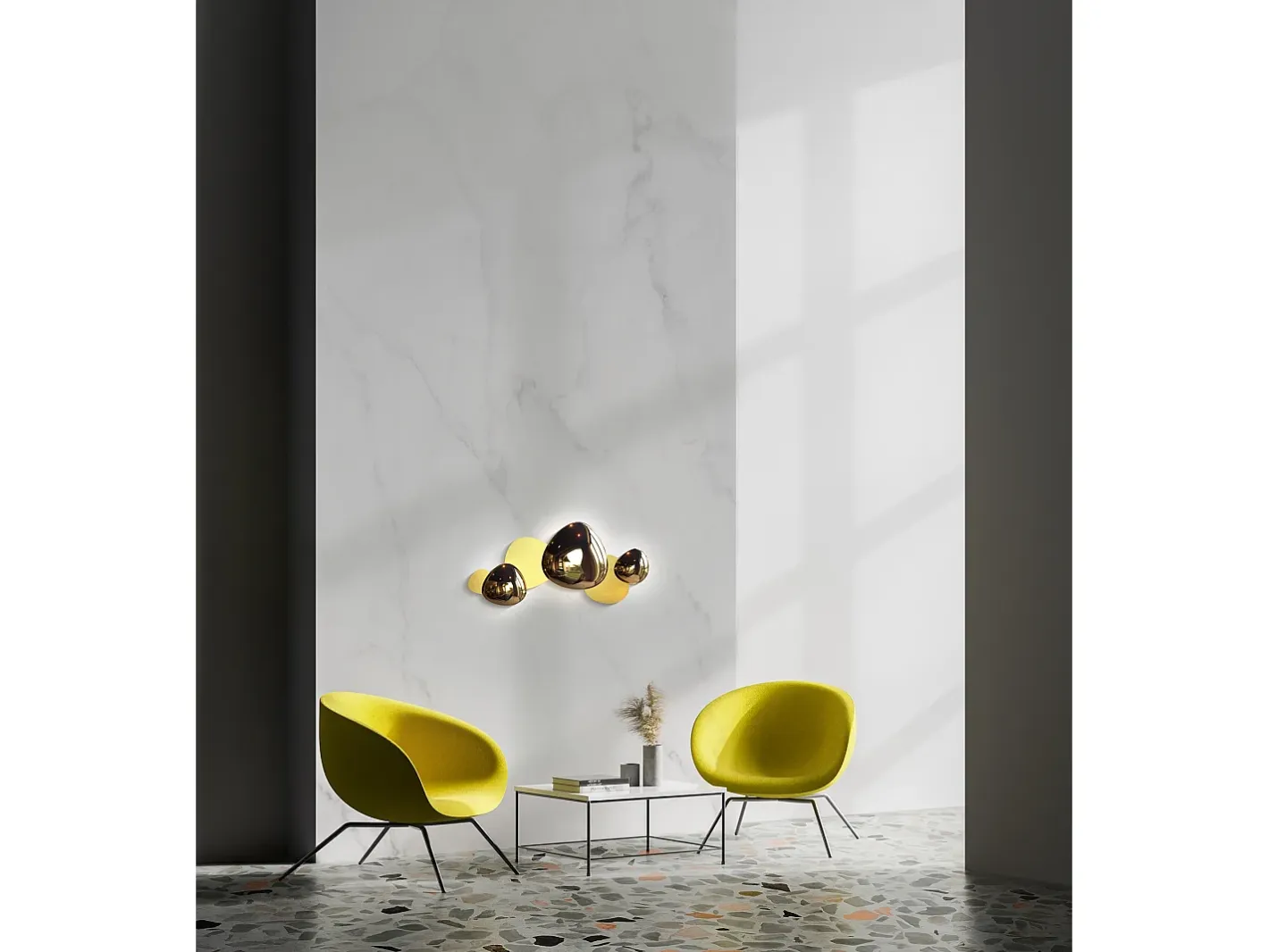Maytoni Jack-stone Lámpara de pared LED integrada moderna, níquel, 3000K Gris Discount