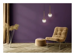 Maytoni Ligero Plafón colgante Globe moderno Latón E27 Camel
