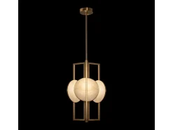 Maytoni Marmo Plafón colgante moderno Dorado Discount