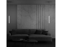 Maytoni Ray Lámpara de Techo Colgante Slim Blanca, 50,6cm, LED Integrado 3000K Blanco New