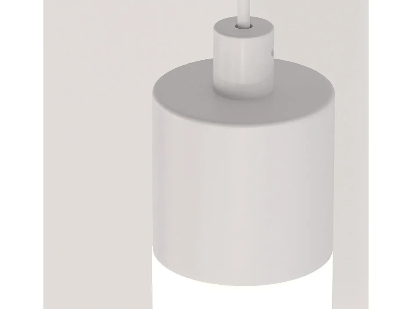Maytoni Ray Lámpara de Techo Colgante Slim Blanca, 50,6cm, LED Integrado 3000K Blanco New