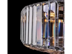 Maytoni Recinto Plafón Modern Recinto 8 Luces Cromo Cristal Gris Online