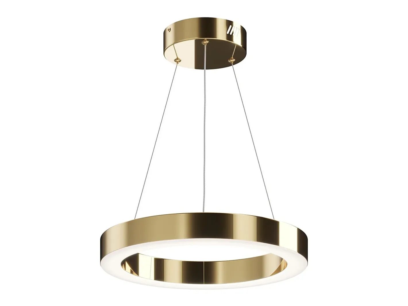 Maytoni Saturno Moderna lámpara de techo colgante LED integrada, latón, 2500 lm, 4000 K Camel Outlet