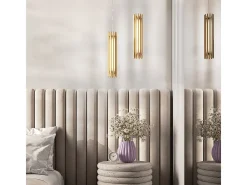 Maytoni Sonata Moderna lámpara de techo colgante LED integrada latón 3000K Camel