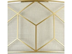 Maytoni Plafón-Messina Plafón Semi Empotrado Cilíndrico , 3 Luces, E27 Dorado