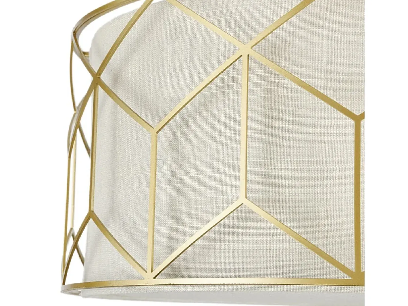 Maytoni Plafón-Messina Plafón Semi Empotrado Cilíndrico , 3 Luces, E27 Dorado