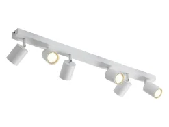 NETTLIFE 6 focos de techo LED GU10 s orientables 350° para salón dormitorio cocina sin bombilla Blanco Clearance