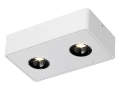 NETTLIFE 2 Focos de Techo Ekig Cálido 11W Pequeños de Superficie para Cocina Pasillo Dormitorio Comedor Blanco Clearance