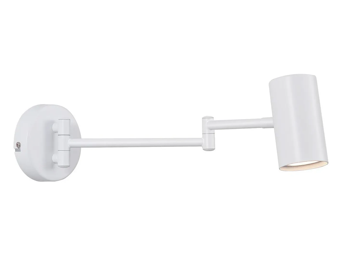 Best NETTLIFE Aplicación mural interior GU10 - lámpara de pared para dormitorio, moderno spotlight sin bombilla. Blanco