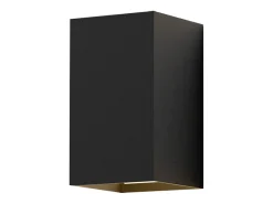 Hot NETTLIFE Aplique LED para exterior e interior: iluminación de pared negra, lámpara exterior, pared de casa 5 W IP65 blanco cálido 3000 K Negro
