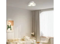 NETTLIFE Foco de techo para montaje en superficie, , moderno, para pasillo, 3 llamas, Gx53, máx. 10 W Blanco Clearance