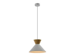 NETTLIFE Lámpara colgante vintage para comedor, 2 lámparas colgantes negras, lámpara colgante industrial E27, metal retro Blanco