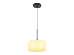 Sale NETTLIFE Lámpara colgante vintage para mesa de comedor, lámpara colgante para salón, comedor, 1 llama blanca Blanco