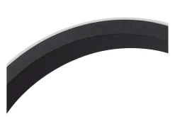 NETTLIFE Lámpara de Mesa Moderna LED Negra, Anillos Desmontables, 13W, 3000K, Blanco Cálido, Asistente Desmontable Negro Online